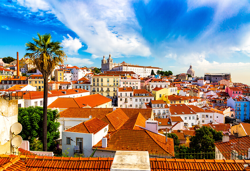 Vista da cidade Lisboeta